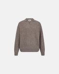 Kane polo, Uld, Sand
