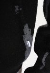 Cardigan "jack" | Uld | Sort/grå -Resteröds