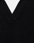 Kane polo, Uld, Sort