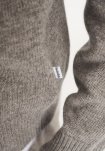 Strik cardigan 'dean' | Uld | Sand -Resteröds