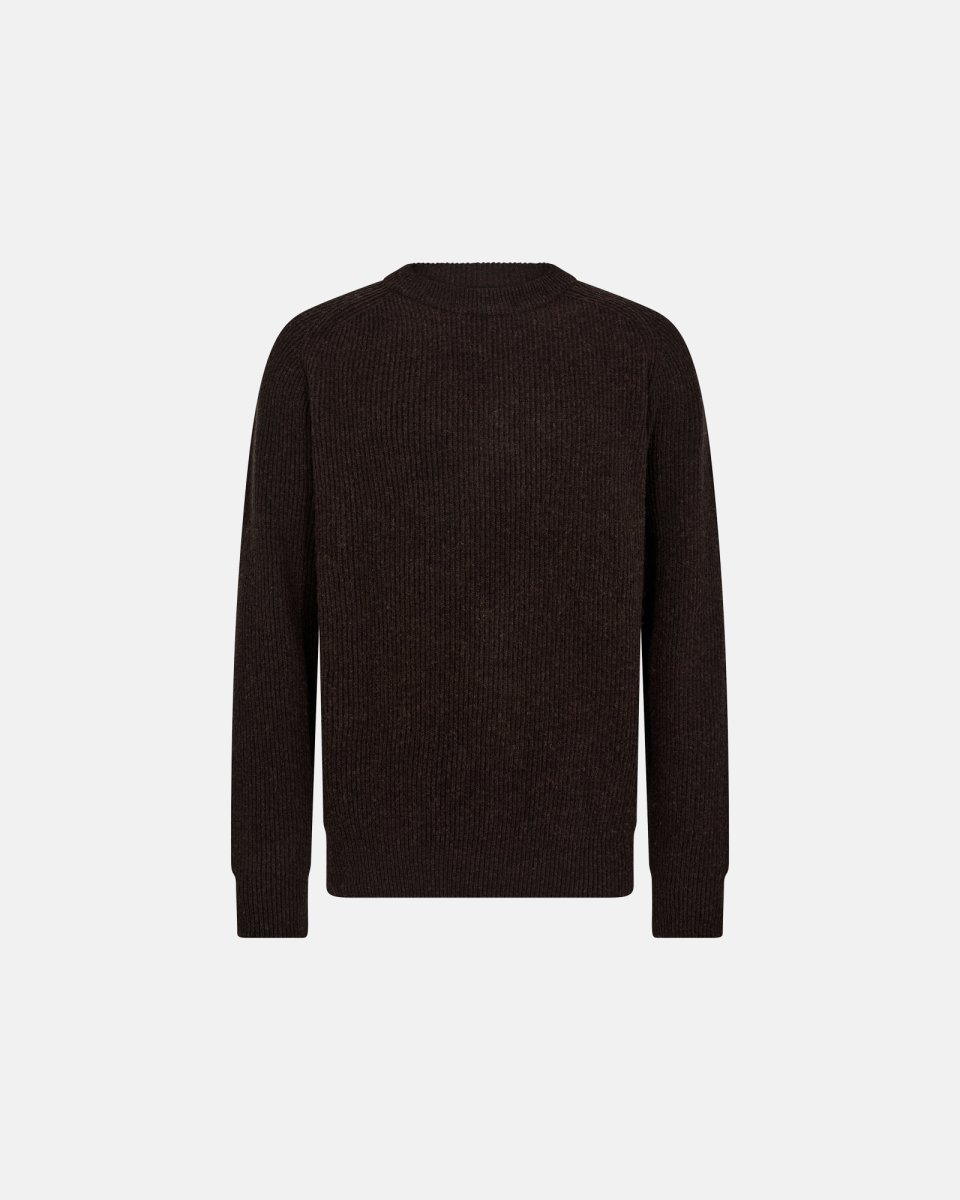 Resteröds Michael pullover | Uld | Brun - S