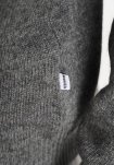 Strik cardigan 'dean' | Uld | Grå melange -Resteröds
