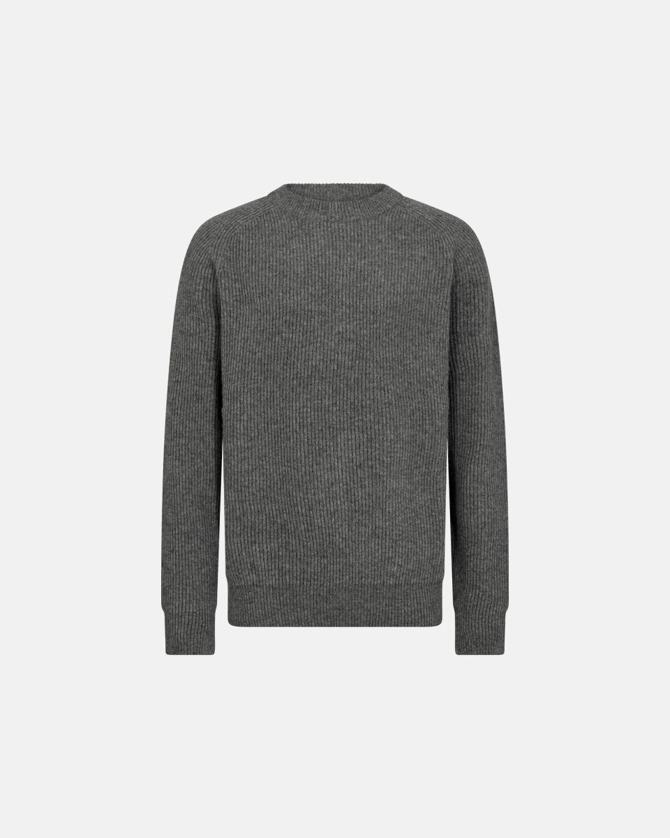 Resteröds Michael pullover | Uld | Grå melange - S