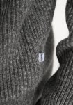 Strik pullover 'michael' | Uld | Grå melange -Resteröds