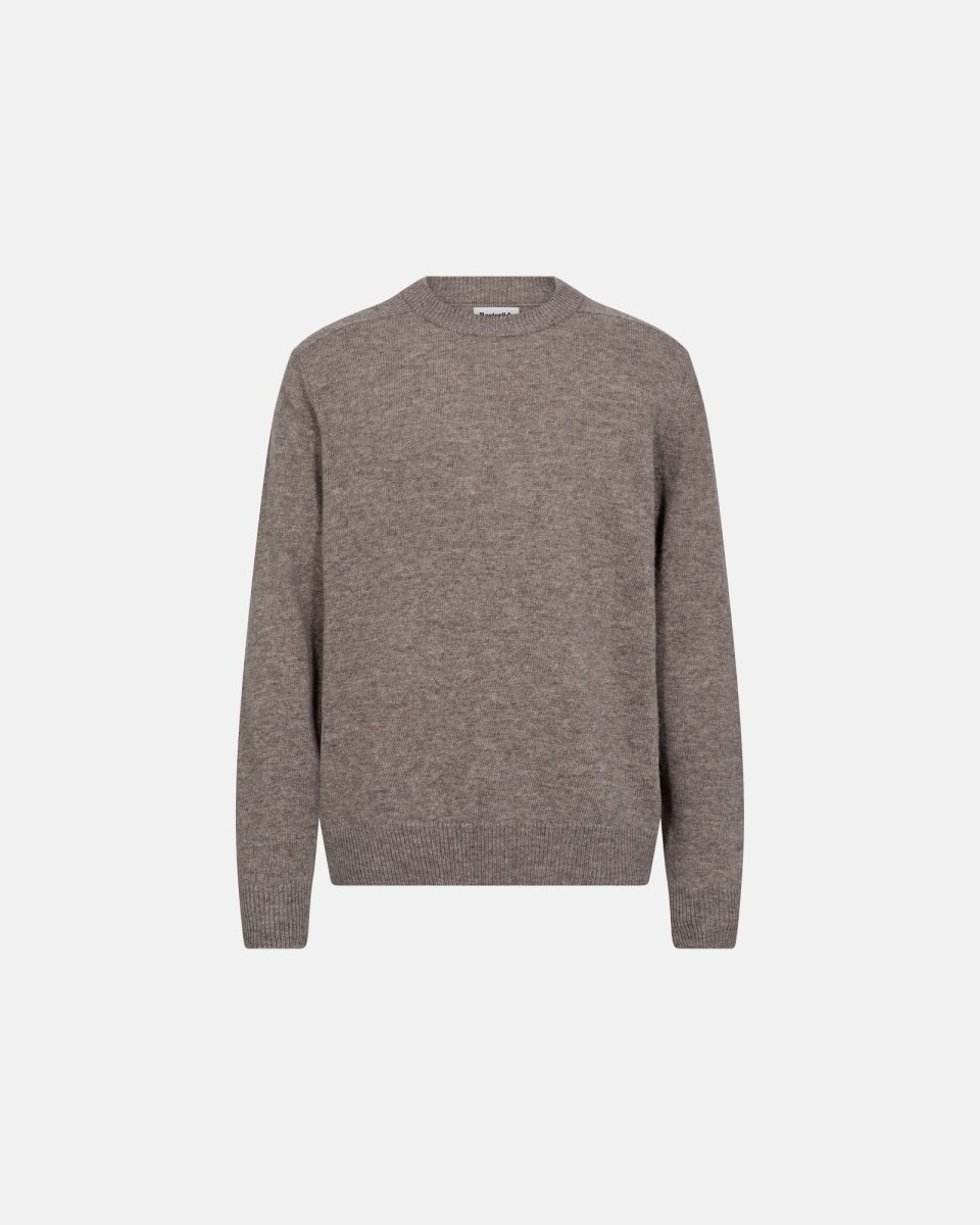 Resteröds Lean pullover | Uld | Sand - S