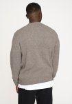 Strik pullover 'lean' | Uld | Sand -Resteröds