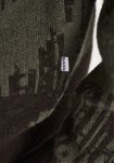 Mick pullover, Uld, Brun/grøn