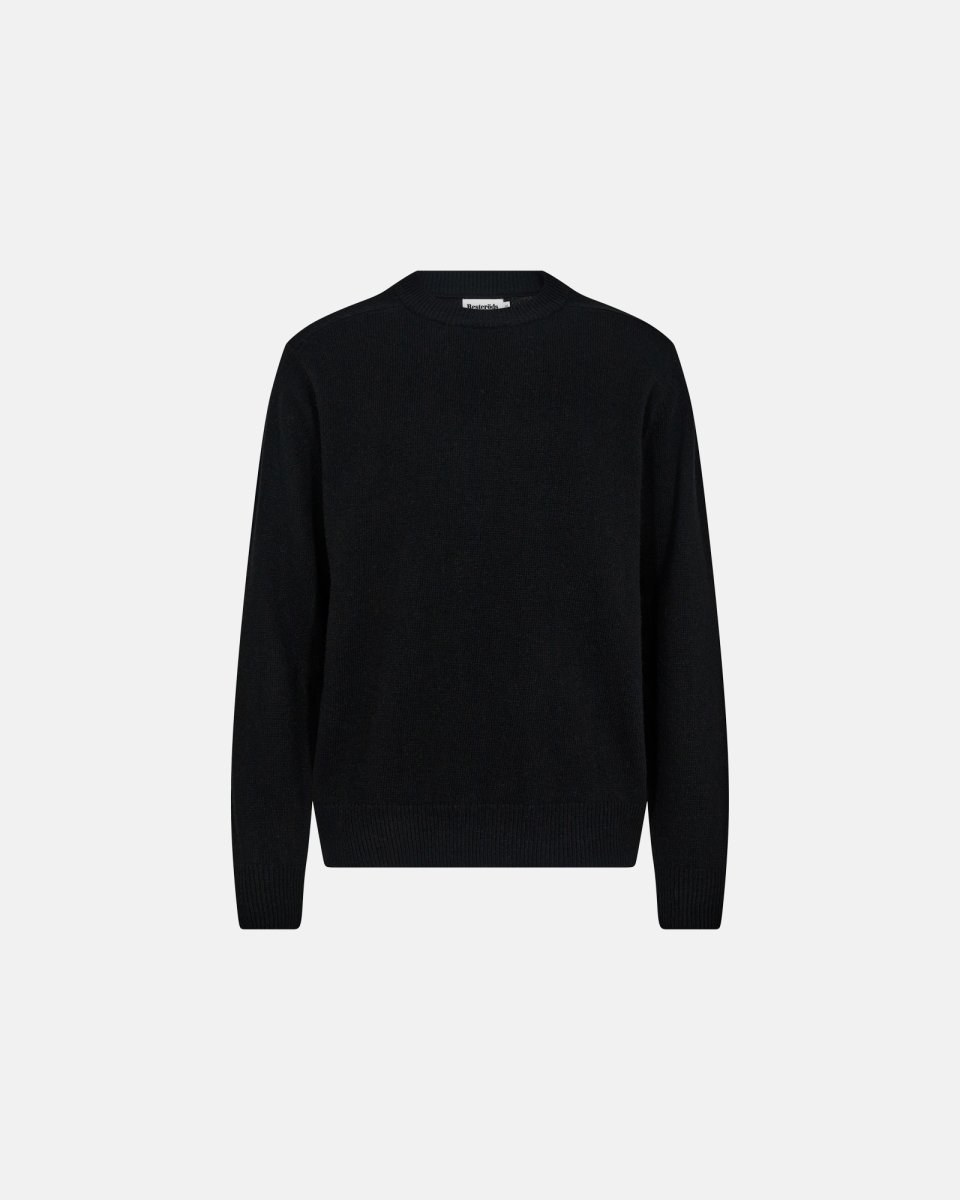 Resteröds Lean pullover | Uld | Sort - S