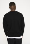 Strik pullover 'lean' | Uld | Sort -Resteröds