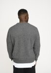 Strik pullover 'lean' | Uld | Grå melange -Resteröds