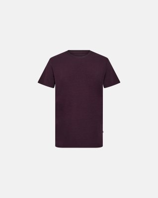 T-shirt "o-neck" | Bambusviskose | Lilla -Resteröds