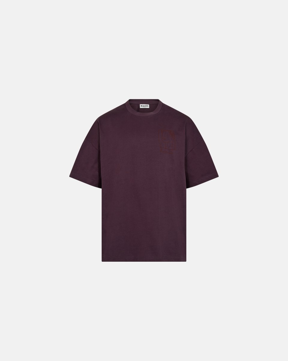 Resteröds Dev t-shirt | 100% bomuld | Lilla - S