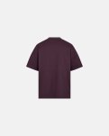 T-shirt m. print "dev" | 100% bomuld | Lilla -Resteröds