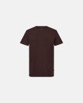T-shirt "o-neck" | Bambusviskose | Brun -Resteröds