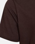 T-shirt "o-neck" | Bambusviskose | Brun -Resteröds