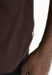 T-shirt "o-neck" | Bambusviskose | Brun -Resteröds