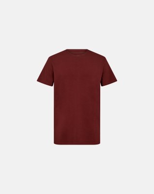 T-shirt, Bambusviskose, Rød
