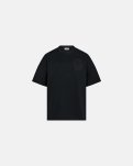 T-shirt m. print "dev" | 100% bomuld | Sort -Resteröds