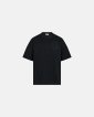 T-shirt m. print "dev" | 100% bomuld | Sort - Resteröds