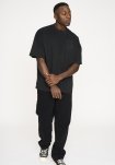 Dev t-shirt, 100% bomuld, Sort