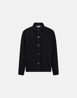 Overshirt 'armstrong' | 100% Bomuld | Sort -Resteröds