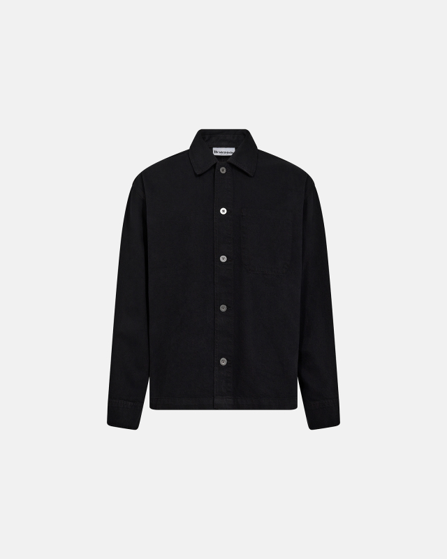 Overshirt ´armstrong´ | 100% Bomuld | Sort