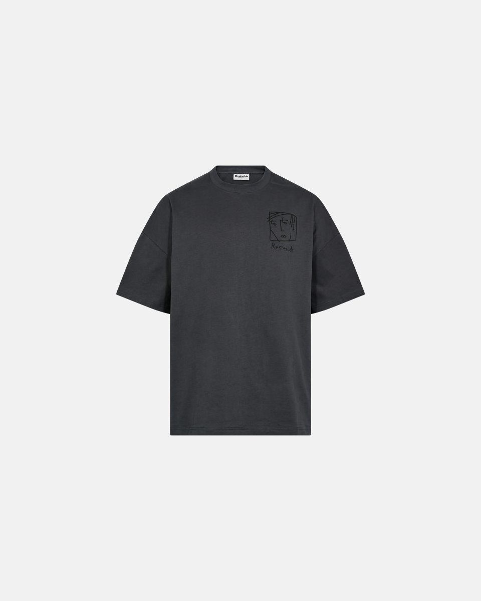 Resteröds Dev t-shirt | 100% bomuld | Mørkegrå - S