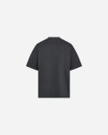 T-shirt m. print "dev" | 100% bomuld | Mørkegrå -Resteröds