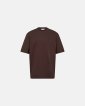 T-shirt m. print "tas" | 100% bomuld | Brun - Resteröds