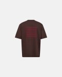 T-shirt m. print "tas" | 100% bomuld | Brun -Resteröds