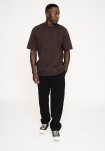 T-shirt m. print "tas" | 100% bomuld | Brun -Resteröds