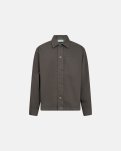 Armstrong overshirt, 100% Bomuld, Grå