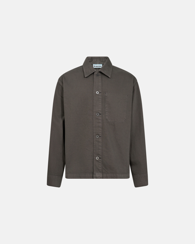 Overshirt ´armstrong´ | 100% Bomuld | Grå