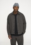 Overshirt 'armstrong' | 100% Bomuld | Grå -Resteröds