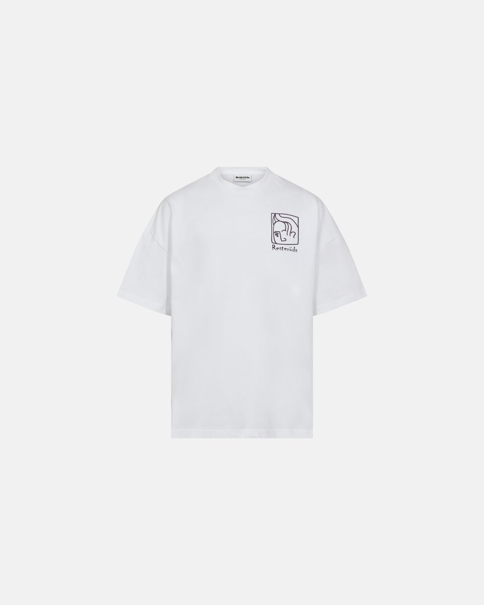 Resteröds Dev t-shirt | 100% bomuld | Hvid - S