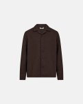 Overshirt "leo" | 100% polyester | Brun -Resteröds
