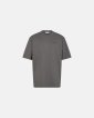 T-shirt m. print "tas" | 100% bomuld | Grå - Resteröds