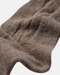 Ankelstrømper 'cosy fold', Polyamid, Sand