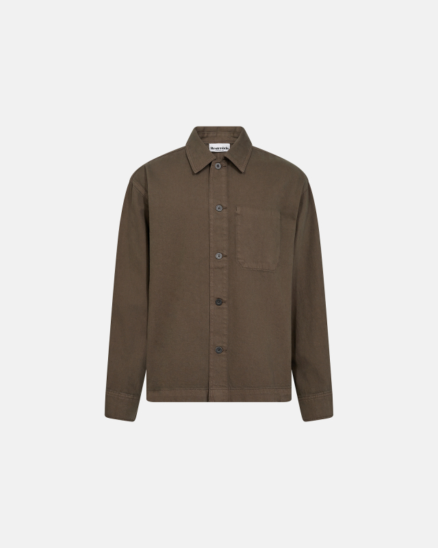 Overshirt ´armstrong´ | 100 Bomuld | Grøn