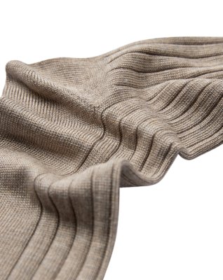 Strømper "rib" | Bambusviskose | Sand -JBS of Denmark Women