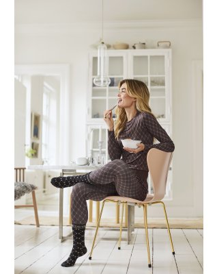 Strømper "Glimmer" | Viskose | Sort -Hype the Detail