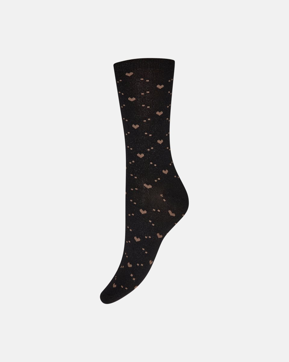 Hype the Detail Strømper "Lurex" | Bambusviskose | Sort - 37-41
