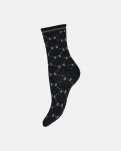 Strømper "glimmer" 3-pak | Viskose | Sort/grå -Hype the Detail