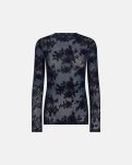 Bluse "blonde" | Navy -Hype the Detail