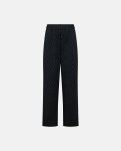 Sweatpants | Sort m. flockprint -Hype the Detail