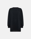 Sweatshirt "oversize" | Sort flockprint -Hype the Detail