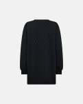 Sweatshirt "oversize" | Sort flockprint -Hype the Detail