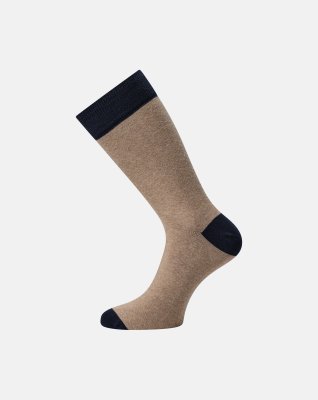 Strømper | Bomuld | Lys sand -JBS