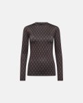 Bluse "logo" | Brun -Hype the Detail