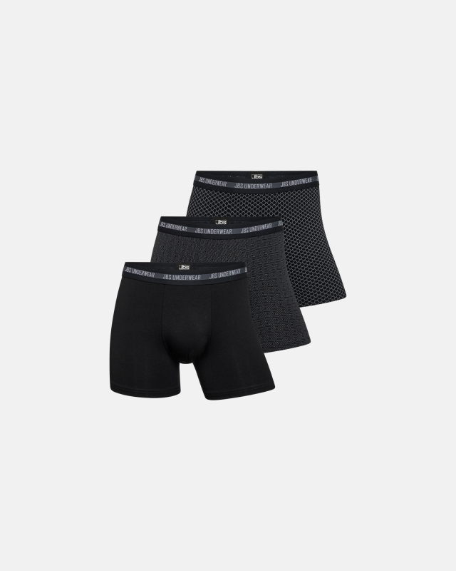 Tights 3-pak | Bambusviskose | Grå